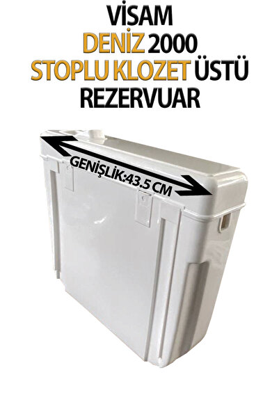 Visam Stoplu Klozet Rezervuarı Deniz 2000