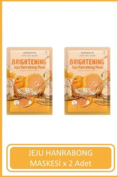 Watsons Aydınlatıcı Jeju Hanrabong Maske 30 ml x2 Adet