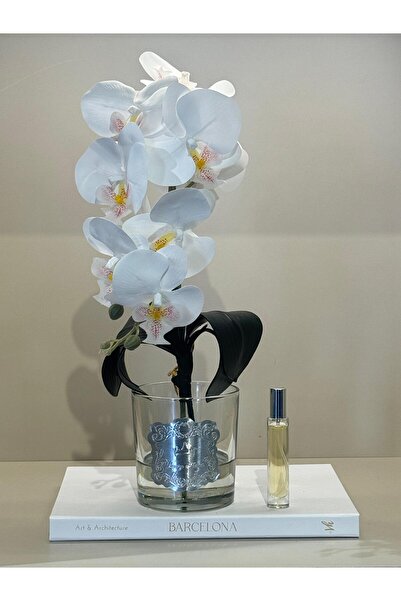 TASARIMHMODA Yapay Orkideli Lüx Vazo No:1