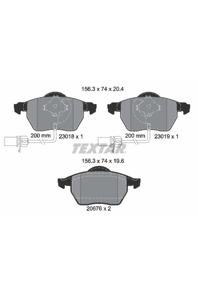 Krieger Set Placute Frana Frana Disc Audi A4 B5/A6 C5 Vw Passat B5 1996-2013