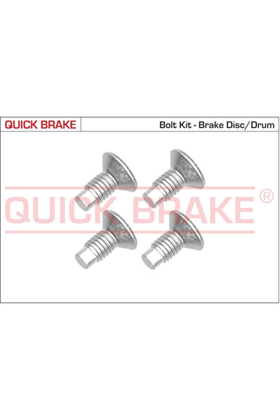 QUICK BRAKE Set Surub, Disc Frana 11663K Dacia Dokker Autoutilitară/Limuzină ...