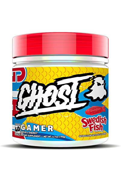 Ghost GAMER Energy and Focus Support Nootropıcs 40 servis (Arginine+Zinc+Tyrosine+Taurine)