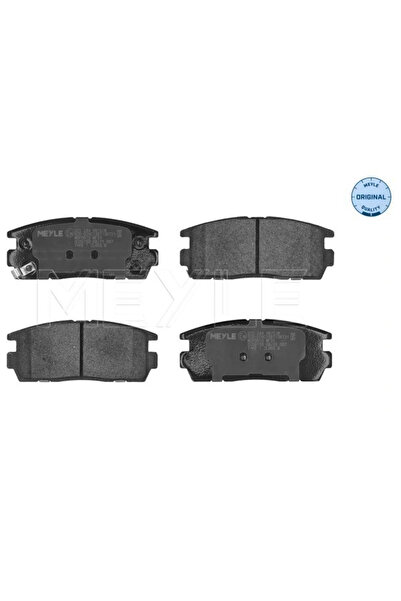 MEYLE Комплект спирачни накладки за дискови спирачки за заден мост Chevrolet ...