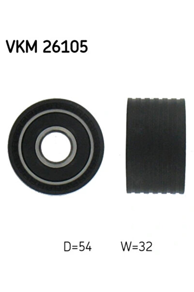 SKF Rola Ghidare/Conducere Curea Distributie Renault Clio 2/Clio 3/Espace 3