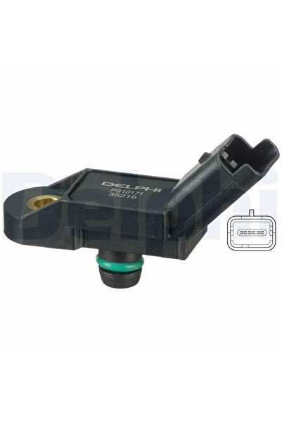 DELPHİ Senzor Presiune Supraalimentare Citroen C4 1/C4 Cupe/C5 1 Fiat Ulysse
