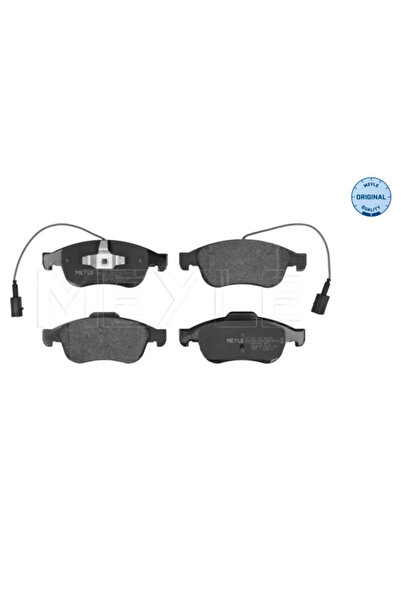 MEYLE Комплект спирачни накладки преден мост дискови спирачки Alfa Romeo Giul...