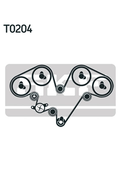 SKF Set Pompa Apa + Curea Dintata Citroen C5 1/C5 2/C5 3 Fiat Ulysse