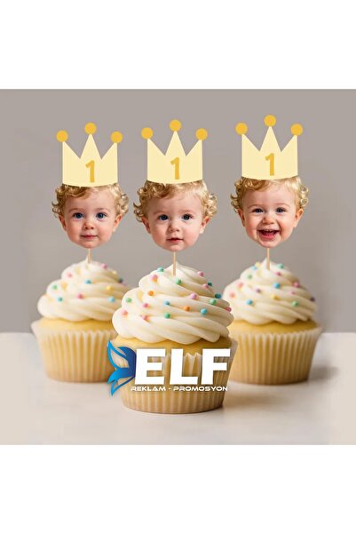 ELF REKLAM Fotoğraflı Kürdan Süsler 10 Adet