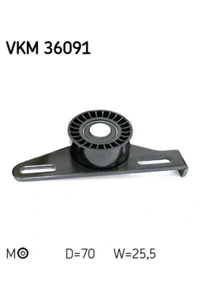 SKF Timing Belt Tensioner Dacia Logan/Sandero Renault Clio 2/Clio Symbol 1/Ka...