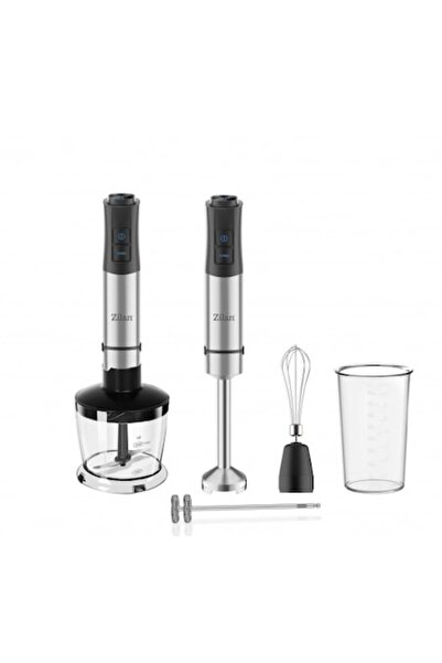 Zilan ZLN3939 Hand Mixer, 1200W, 12 Speeds, Stainless Steel, Set Included