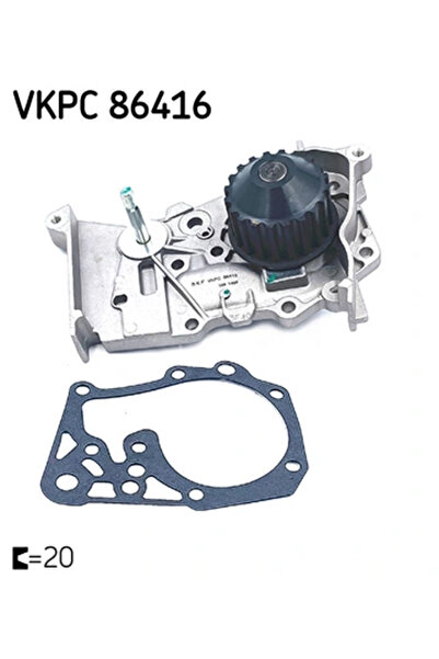 SKF Pompa De Apa Racire Motor Dacia Duster/Logan/Sandero Renault Clio 2/Fluen...