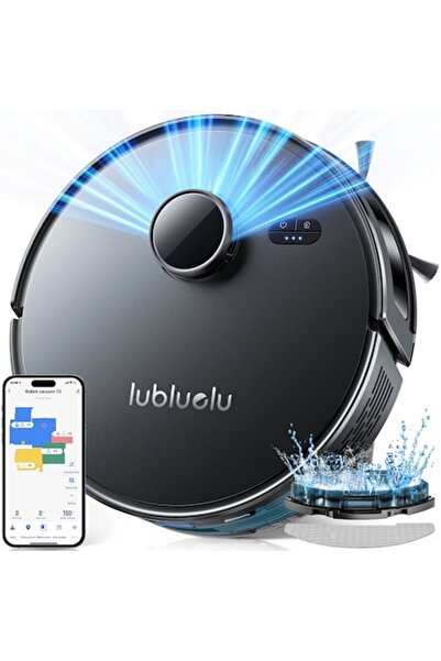 Lubluelu Aspirator robot L15 cu navigare laser si functie de mop 5000Pa