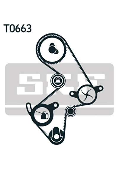 SKF Water Pump + Timing Belt Set Toyota Avensis/Camry/Carina 5