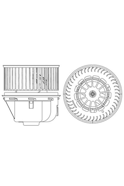 MAHLE Ventilator Habitaclu Ford Mondeo 4