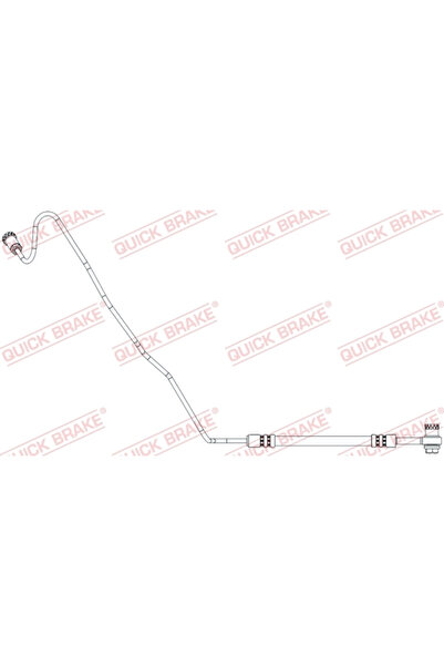 QUICK BRAKE Furtun Frana Audi A1 Seat Ibiza 4