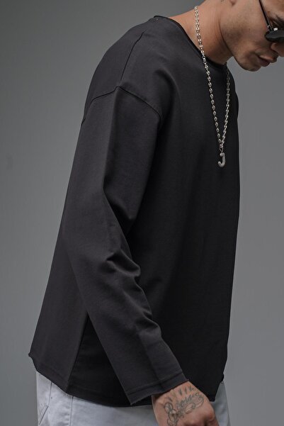 king brich Оверсайз-футболка з принтом Пабло Ескобара та брудним коміром