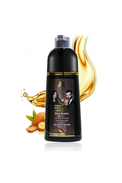 MORVON Morfone Dark Brown Hair Dye Shampoo 400ml