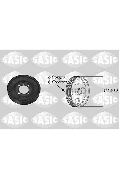 SASIC Fulie Curea Arbore Cotit Opel Astra H