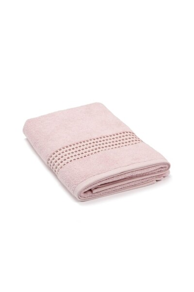 Maisonette Bath towel made of 100% cotton, 70x140 cm, Density 460 gr/m², Classy, powder pink