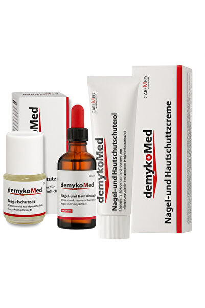 demykomed Tırnak Cilt Mantar Karşıtı Bakım Seti - Damla 50 Ml / Krem 20 Ml / ...