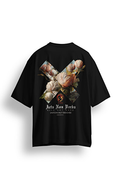Koi Art Design Acta Non Verba / Υπερμεγέθη Μπλουζάκι Unisex / 95% Βαμβάκι Κορ...