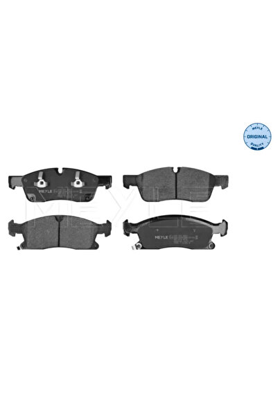 MEYLE Комплект спирачни накладки за преден мост, дискови спирачки Jeep Grand ...