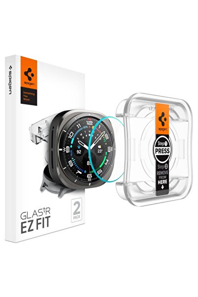 Other Szkło hartowane z ramką montażową na Samsung Galaxy Watch Ultra 47 mm - 2 szt.