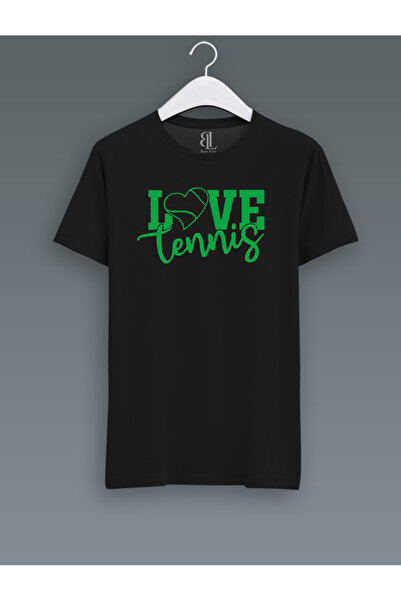 FNBX Love Tennis Green Logo T-Shirt