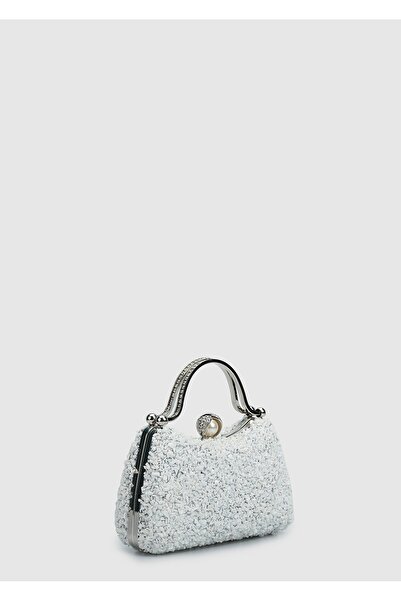 Provoq White Women's Evening Dress Bag