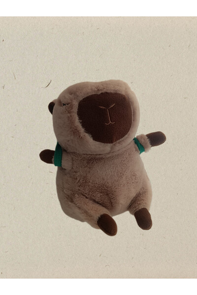 Kudi لعبة كابيبارا محشوة ناعمة باللون البني