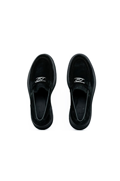 Tuna Hakiki Deri Toka Detaylı Loafer Erkek Ayakkabı EVA Taban - E4289