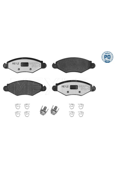 MEYLE Set Placute Frana Frana Disc Punte Fata Peugeot 206/306