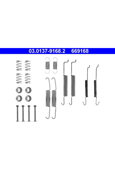 Ate Brake shoe accessory set SKODA FAVORIT pick-up (787) 1992-1997