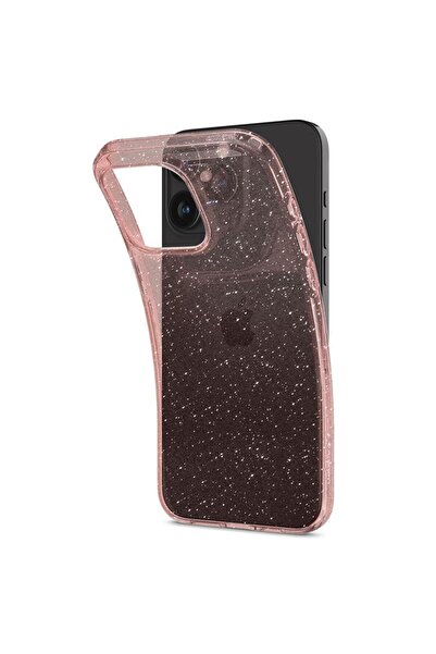 Other Husă pentru iPhone 15 Pro Max cu sclipici cu cristale lichide - rozowo ...