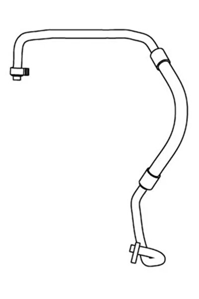MAHLE Low Pressure Air Conditioning Pipe Ford C-Max/Focus 2 Ford Australia Focus