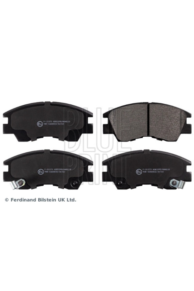 BLUE PRİNT Brake pad set front axle disc brake MITSUBISHI L 300 / DELICA II body (L03_P) 1980-1986