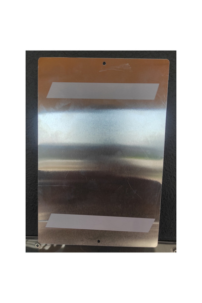 Hayg Equipment Retro Style Beware There Is a Dog Aluminum Warning Sign with English Mastiff Figure-15X22.5Cm