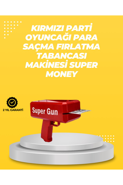Genel Markalar Elektrikli Parti Oyuncağı – Para Atan Tabanca