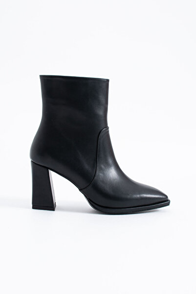 Siena Shoes حذاء ريان نسائي بكعب يومي بسحاب باللون الأسود