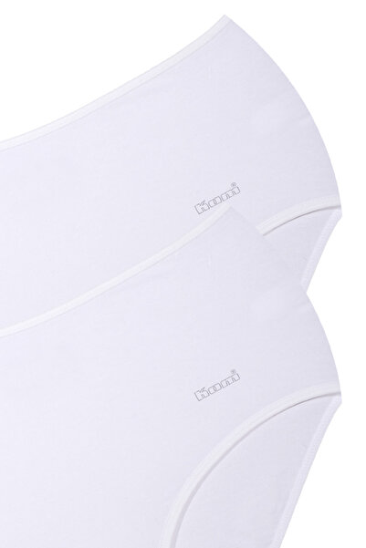 Kom Βασικά εσώρουχα Maxi ψηλόμεση 4 τεμαχίων - Μαλακό βαμβακερό μοντάλ καθημερινή άνεση