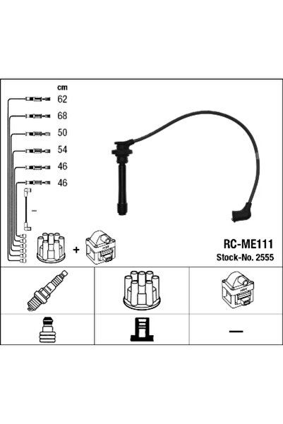 NGK Set Cablaj Aprinder Mitsubishi Galant 8