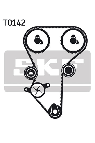 SKF Комплект ангренажен ремък Citroen Evasion Van/Evasion Microbus/Xantia Fia...