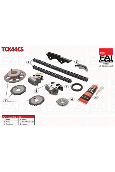 FAI AUTOPARTS Timing Chain Kit Lower Nissan Cube/Micra 2/Micra 3
