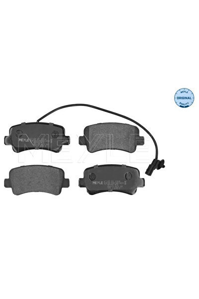 MEYLE Комплект спирачни накладки за дискови спирачки заден мост Nissan NV400 ...
