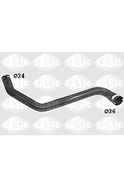 SASIC Radiator Hose Lower Left Fiat Ducato Bus/Ducato Body/Ducato Platform/Ch...