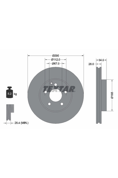 Krieger Disc Frana Mercedes-Benz E-Class Mercedes-Benz (Bbdc) E-Class