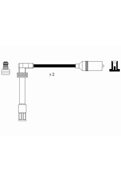NGK Set Cablaj Aprinder Audi A4 B5/A6 C4/A6 C5 Vw Passat B5