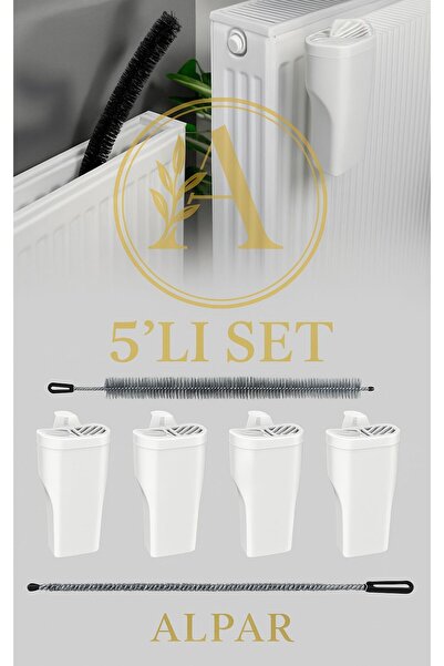 ALPAR Набір з 5 предметів: зволожувач радіатора, зволожувач радіатора, панельний зволожувач та щітка для чищення радіатора