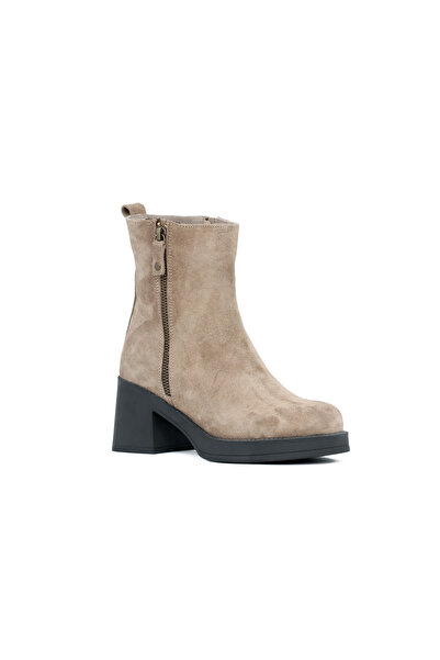 Tuna Genuine Leather Eva Sole Zippered Women's Boots - B24400