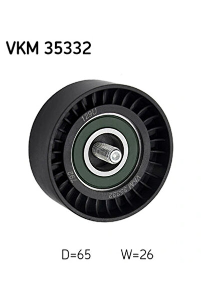 SKF Drive Belt Guide Roller Opel Astra J/Insignia A/Zafira Tourer C Saab 9-5